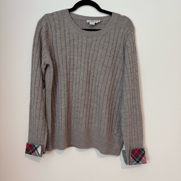 Vineyard Vines Sweaters - Vineyard Vines Soft Tan Acrylic Sweater